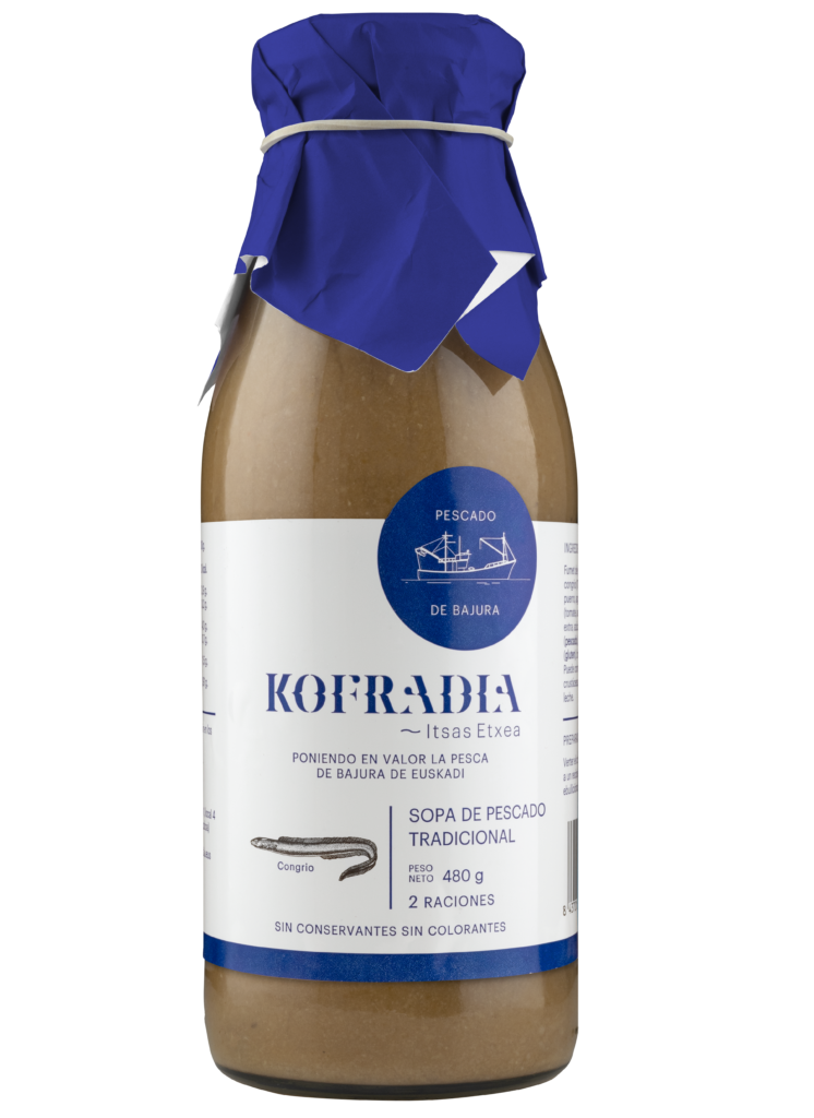Sopa de pescado tradicional Kofradia-Itsas Etxea